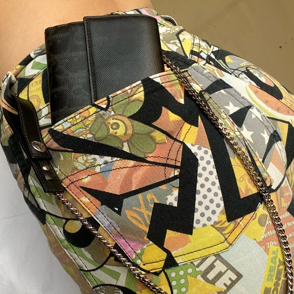 💋 DIOR HOMME MONOGRAM WALLET ON CHAIN 💋 - Picture 2 of 7